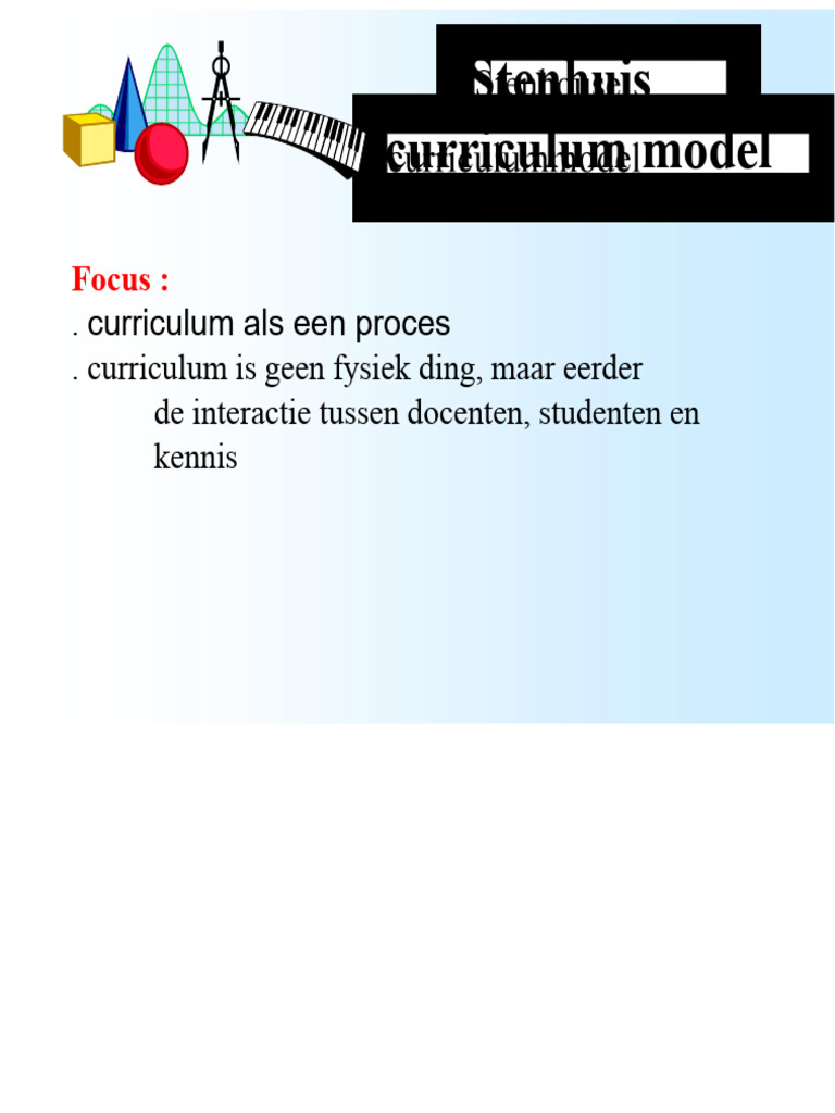 Stenhouse Model | PDF