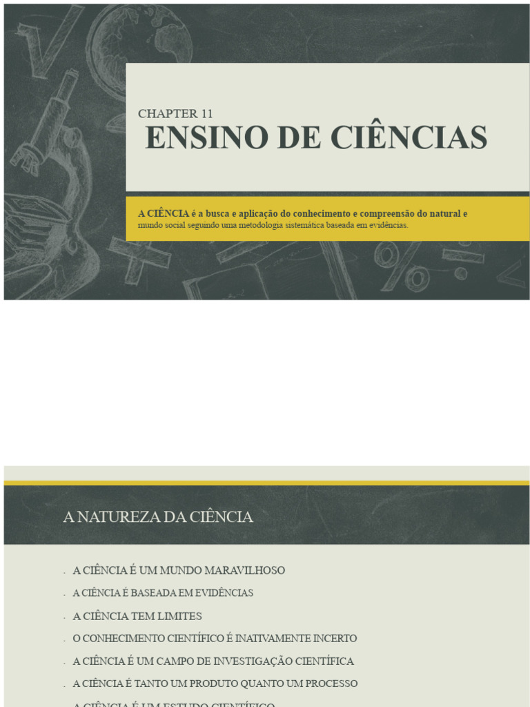 Ensino de Ciências: Metodologias e Objetivos | PDF | Science | Aprendizado