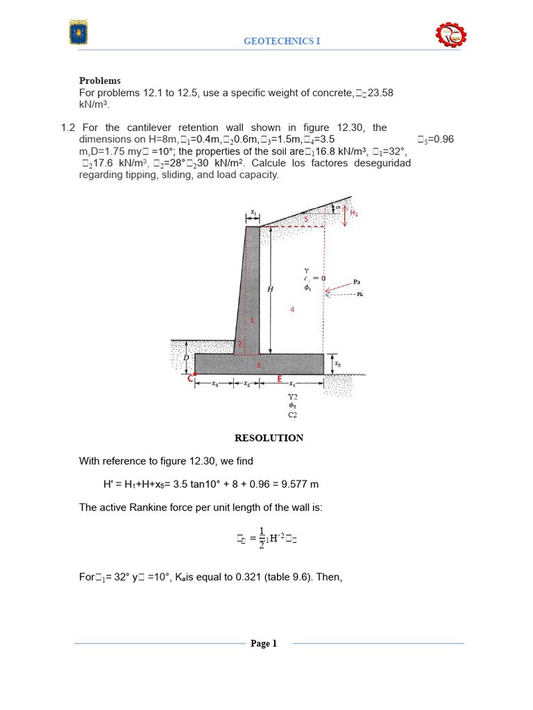Geotechnical Problems Solved | PDF | Geotechnical Engineering ...
