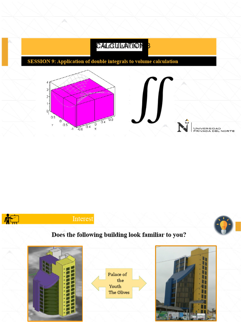WEEK 9. Volumes with Double Integrals (1) | PDF | Integral | Volume