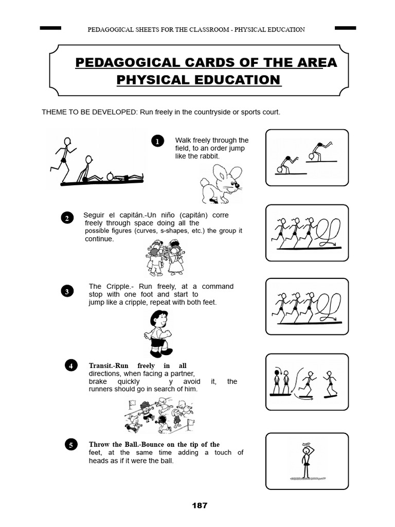 Classroom Physical Education Activities | PDF | Anatomical Terms Of Motion