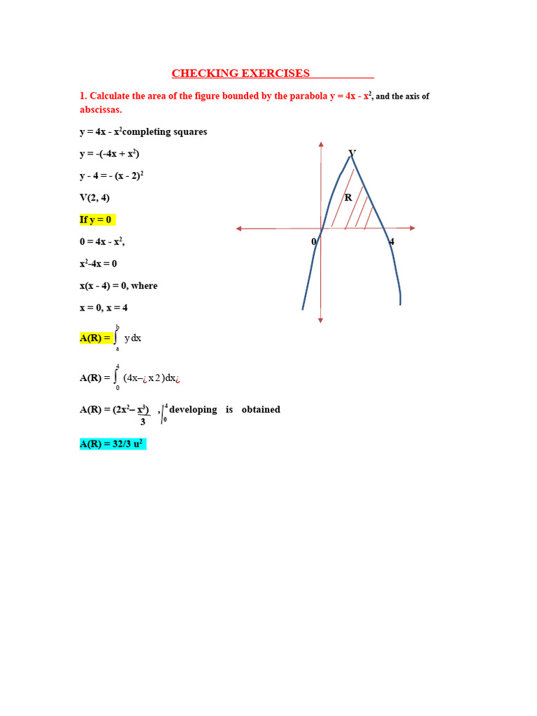 Application Exercises Twelve-ucv-mathematics II (2) | PDF | Cartesian ...