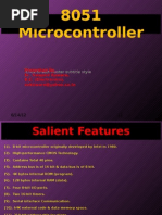 8051 Microcontroller: Presented By, Er. Swapnil Kaware, B.E. (Electronics), Svkaware@yahoo - Co.in