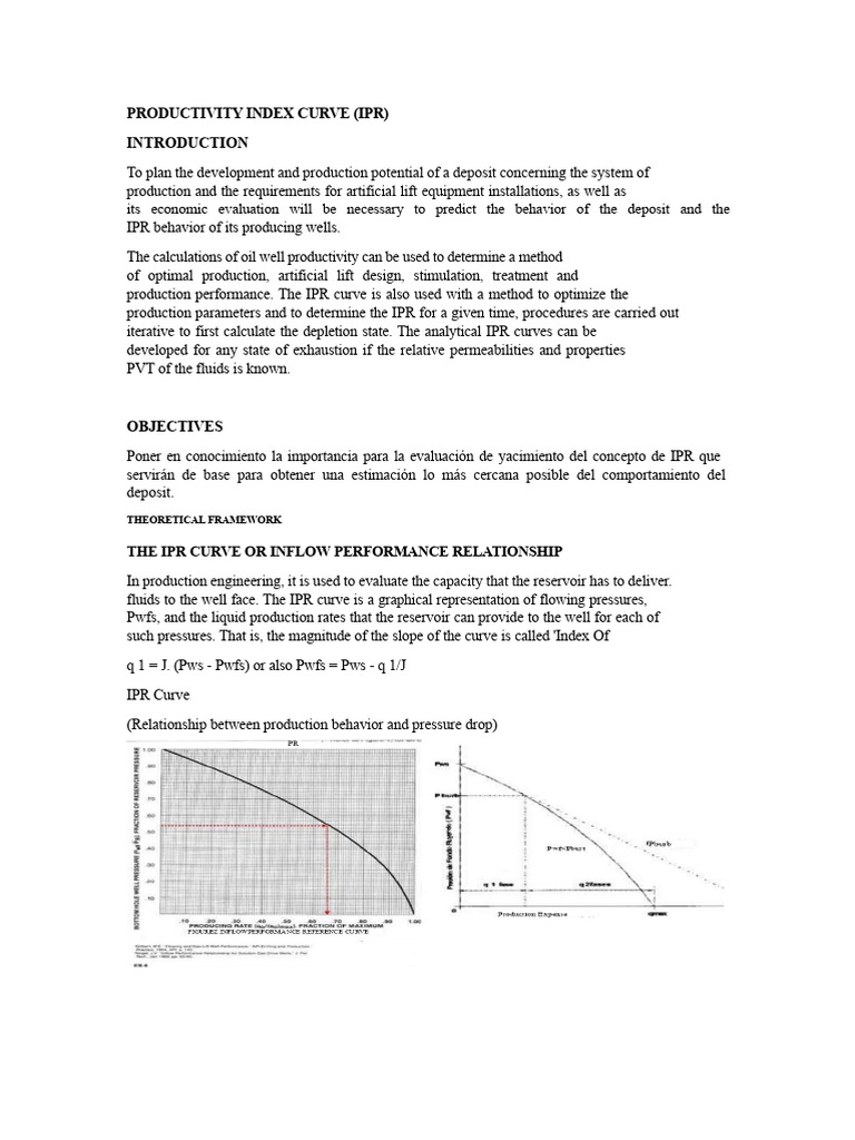 Understanding Inflow Performance Relationships | PDF | Petroleum ...