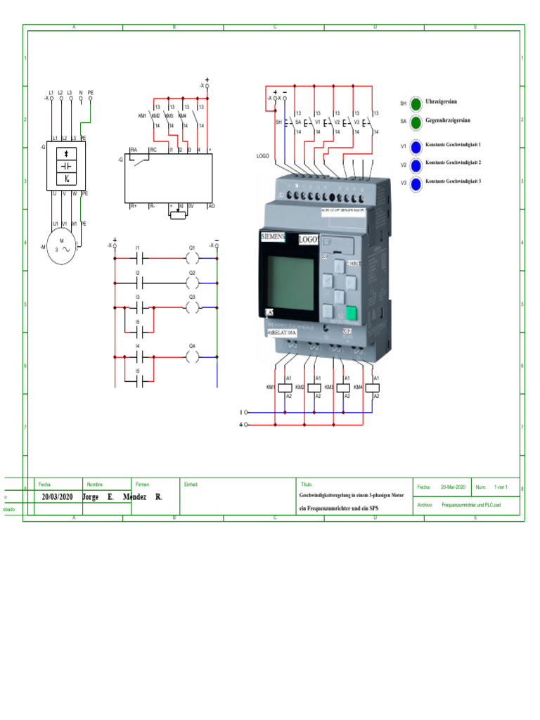 Frequenzumrichter Und SPS | PDF