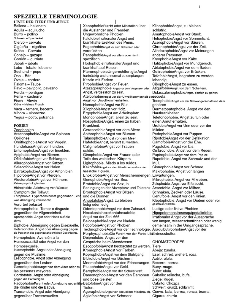 Fachsprache | PDF