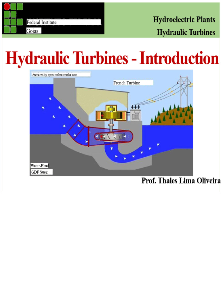 Types of Hydraulic Turbines Explained | PDF | Turbine | Power Station