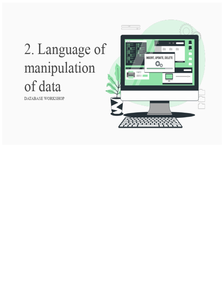 SQL Data Manipulation Techniques | PDF | Sql | Table (Database)