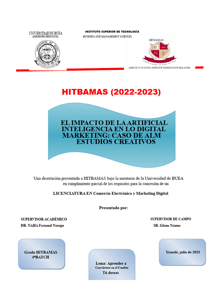 Impacto de la IA en Marketing Digital | PDF | Inteligencia artificial ...
