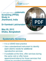 Lalchandani_Post Partum Systematic Screening (PPSS) Study in Jharkhand, India