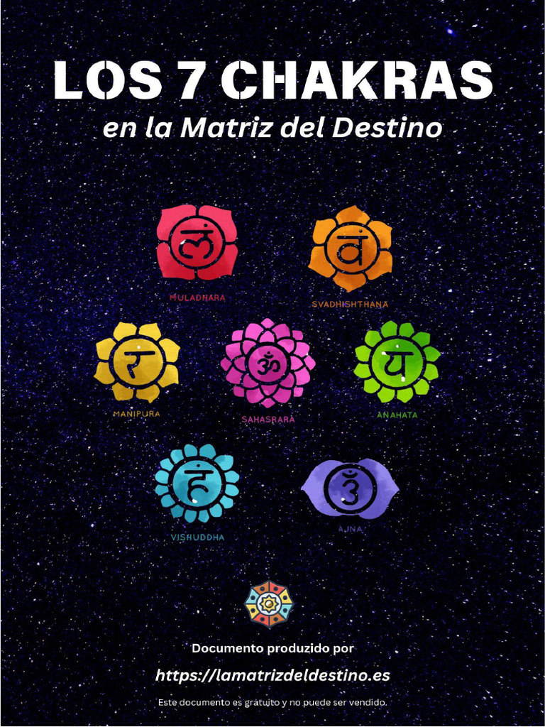Guía de los 7 Chakras y su Equilibrio | PDF | Las emociones | Meditación