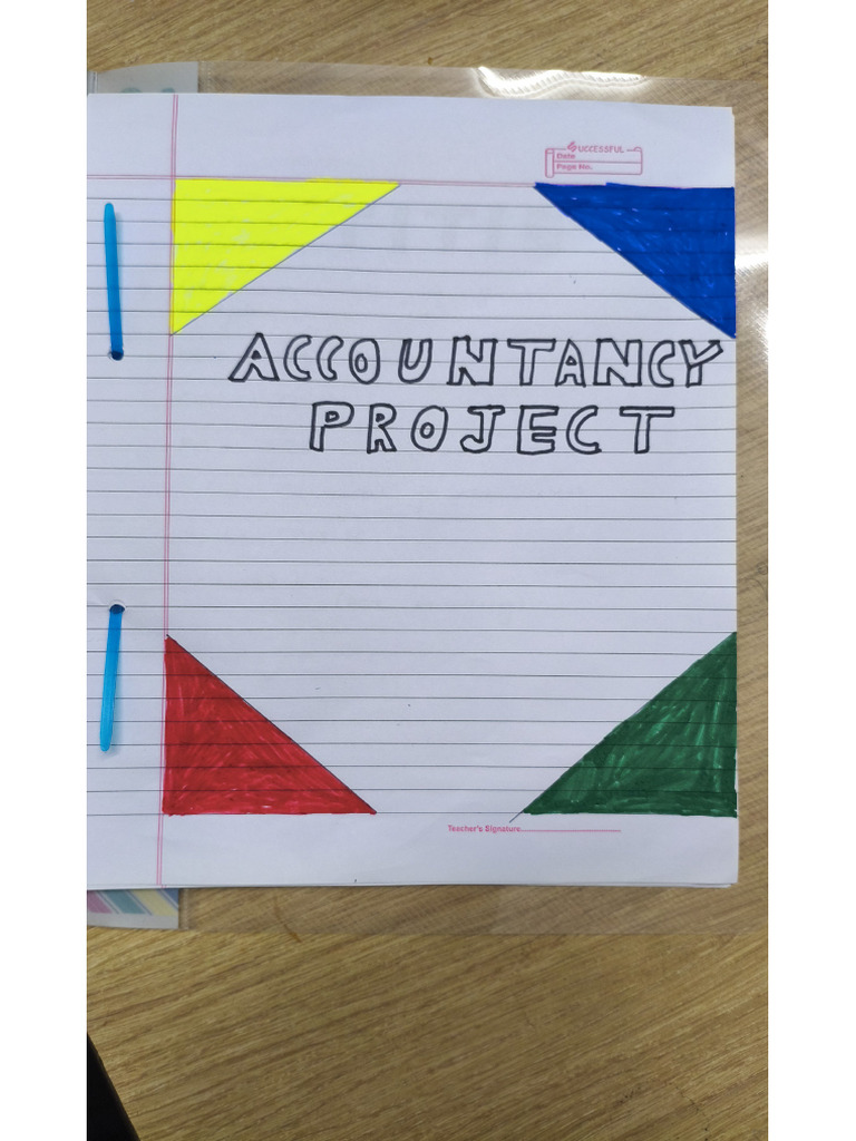 Accounts Project | PDF