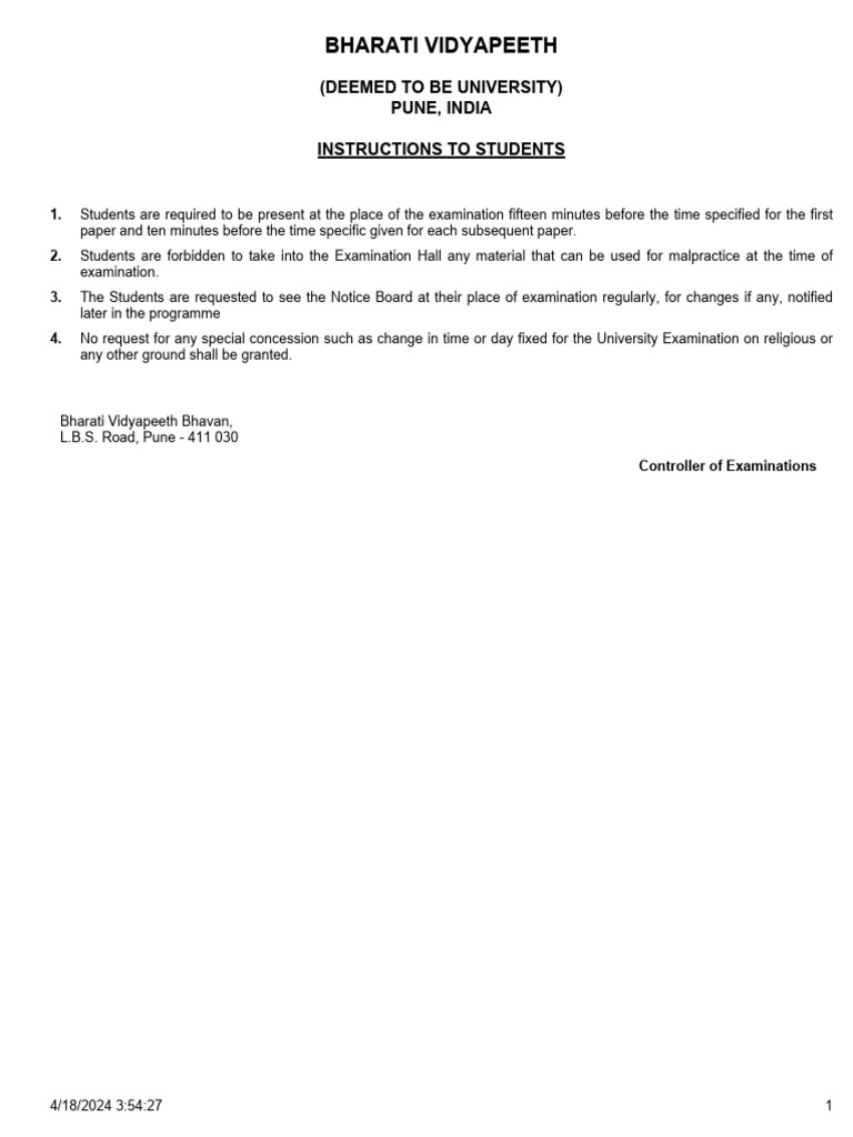 Summer 2024 Exam Timetable for BCA & BBA | PDF | Business | Economies