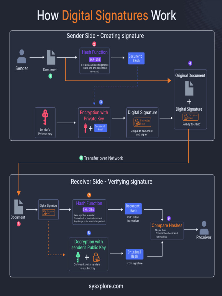 Understanding Digital Signatures Explained | PDF | Public Key ...