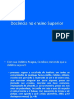 Docencia No Ensino Superior