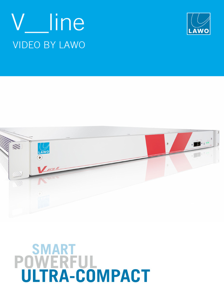 Lawo_V__line_EN | PDF | Video | Rgb Color Model