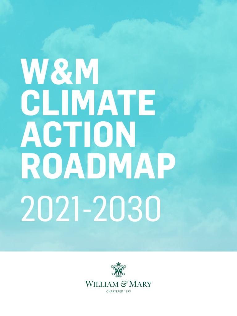 W&M Climate Action Roadmap 2021-2030 | PDF | Sustainability | Renewable ...