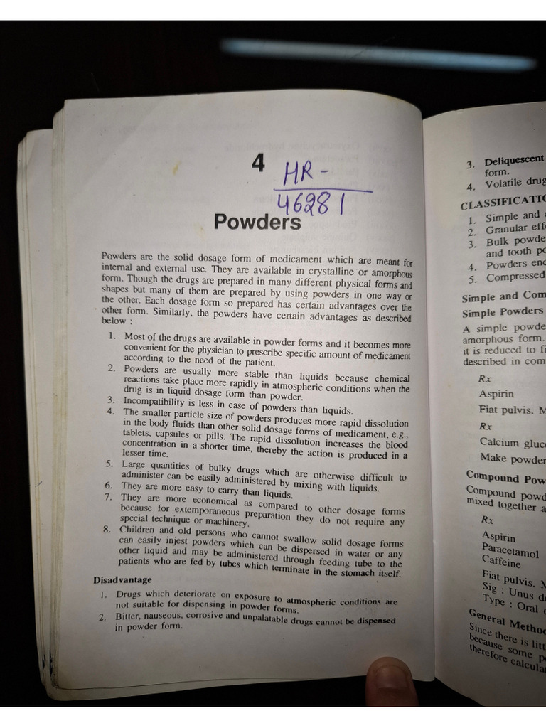 Powders | PDF