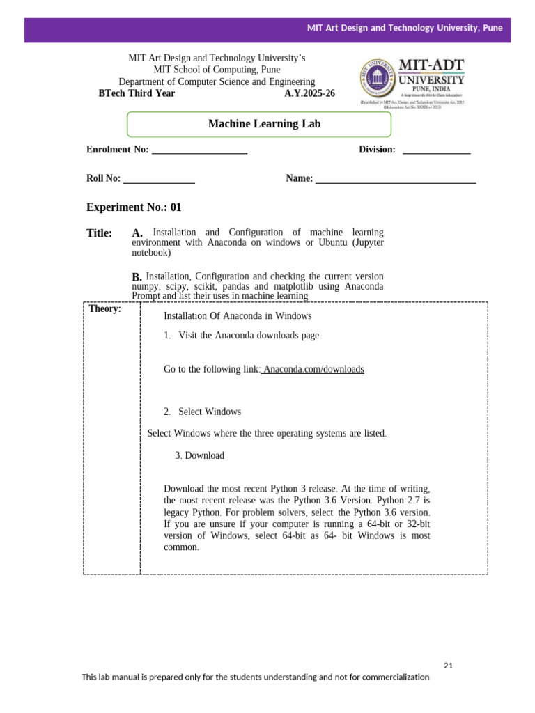 Exp-1 | PDF | Python (Programming Language) | Computer Science