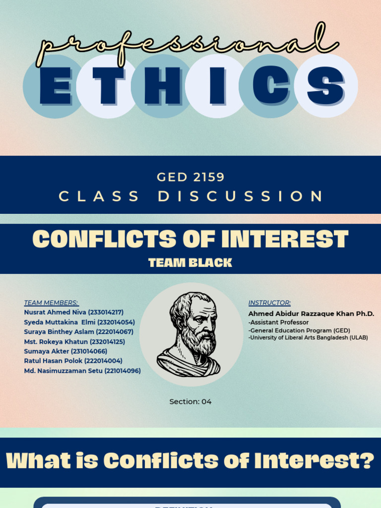 DOC-20251105-WA0000. | PDF | Conflict Of Interest | Professional Ethics