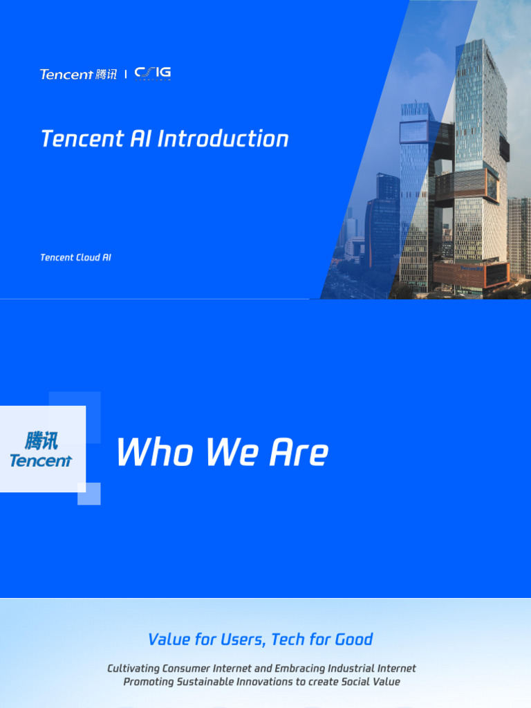 Tencent AI: Innovations and Global Impact | PDF | Tencent | Artificial ...