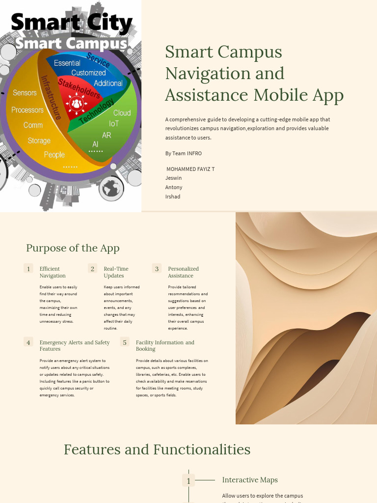 Smart Campus Navigation App Guide | PDF | Mobile App | Android ...