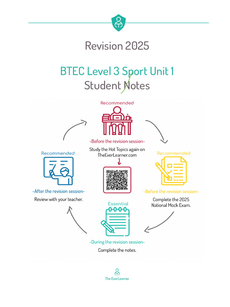 BTEC Sport L3 Unit 1 | PDF | Respiratory System | Heart