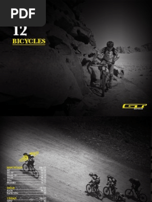 Gt Bikes Catalog 2012 Human Powered Vehicles Road Vehicles - 