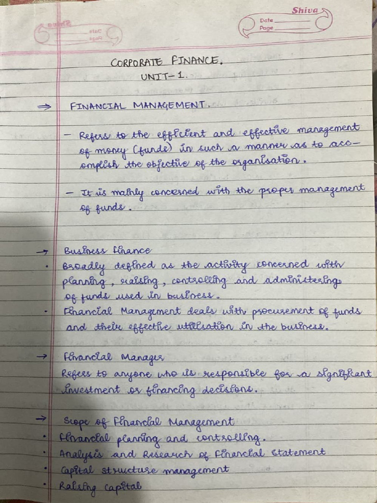 CF UNIT 1 | PDF