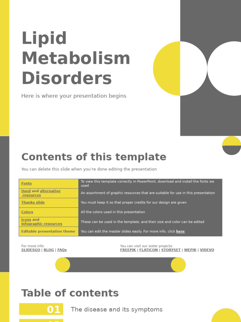 Understanding Lipid Metabolism Disorders | PDF | Infection | Chronic ...