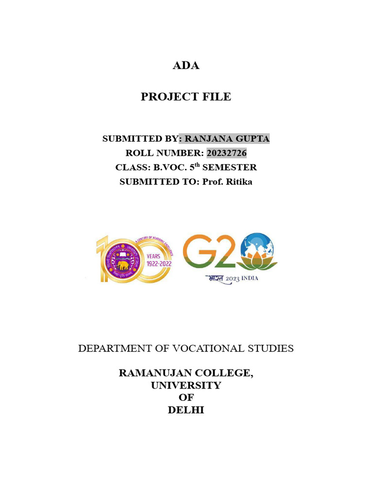 ADA Project: Algorithms and Outputs | PDF