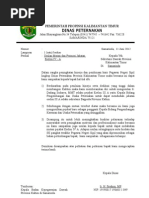 Contoh Telaahan Staf Penataan Pns