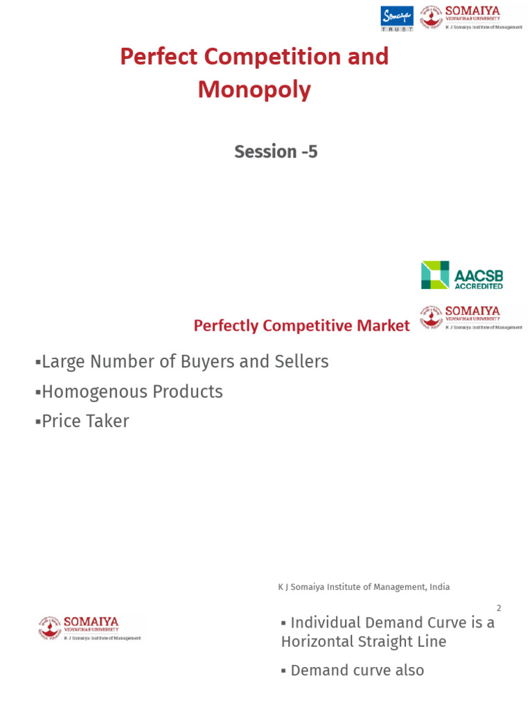 Perfect Competition vs. Monopoly Explained | PDF | Monopoly | Perfect ...