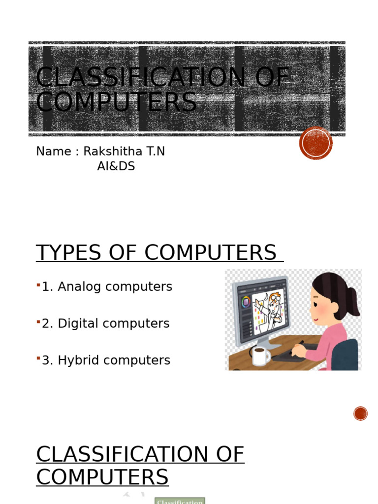 Types and Classification of Computers | PDF | Personal Computers ...