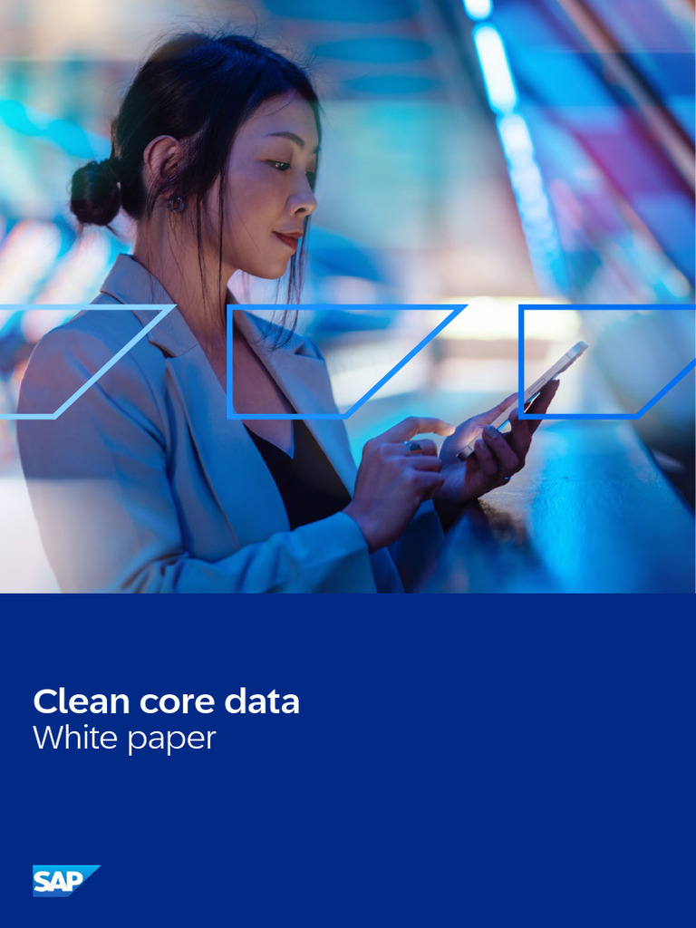 Clean Core Data for SAP S/4HANA Cloud | PDF | Governance | Cloud Computing