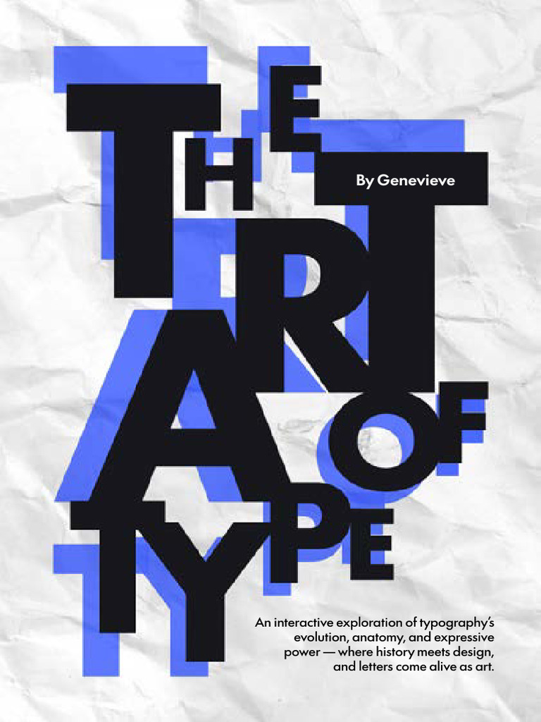 The Art of Typography | PDF | Serif | Sans Serif