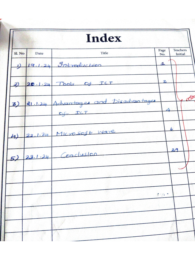 ICT Record B.ed | PDF