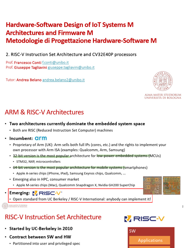 RISC-V ISA and CV32E40P Processor Overview | PDF | Office Equipment ...