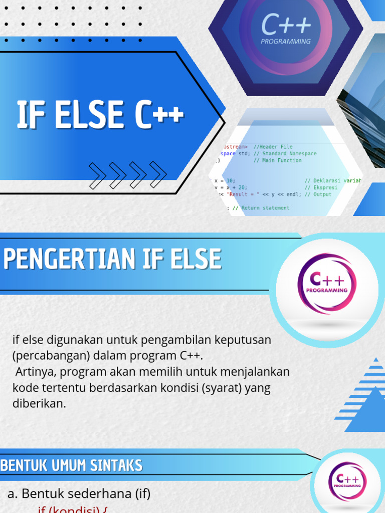 If Else - C++ | PDF