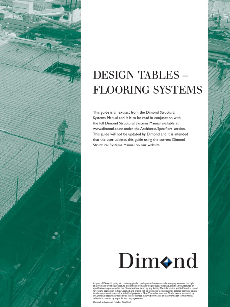 Hibond Flooring Design Guide | PDF | Bending | Concrete