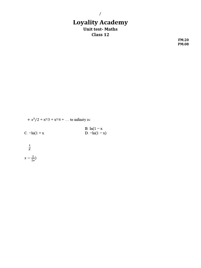 Unit Test | PDF