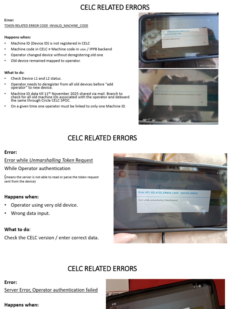 CELC Errors Details_241125 1 12 | PDF | Computing | Computer Science