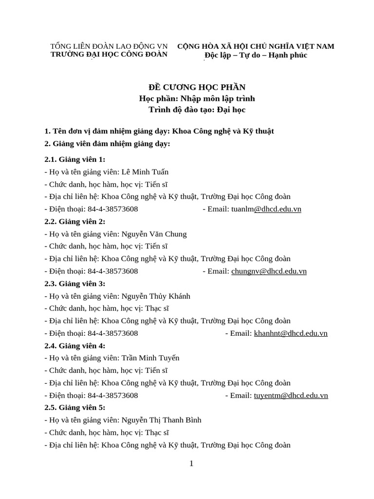 15.Nhap Mon Lap Trinh | PDF