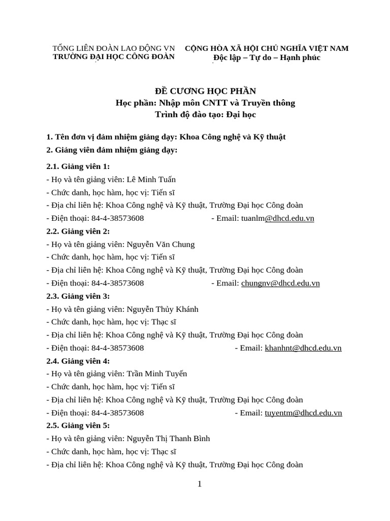 16.2. Nhap Mon CNTT Va Truyn Thong | PDF