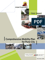 Pune Municipal Corporation - 2008 - Comprehensive Mobility Plan For Pune City