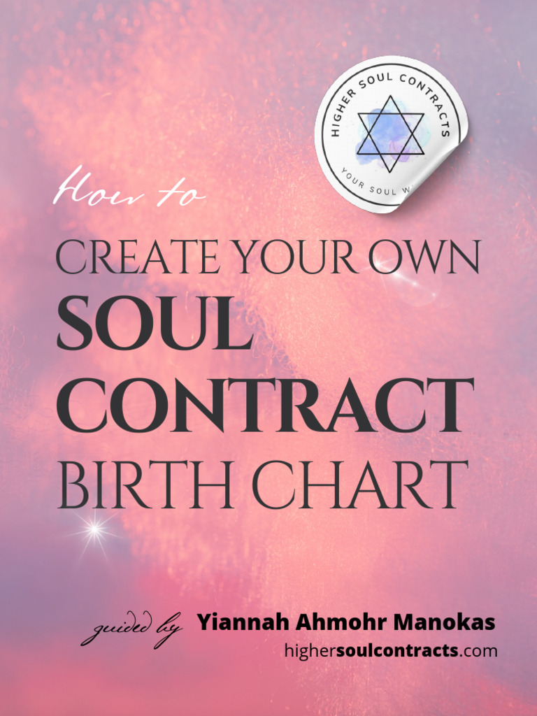 Create Your Soul Contract Birth Chart | PDF | Soul | Spirituality