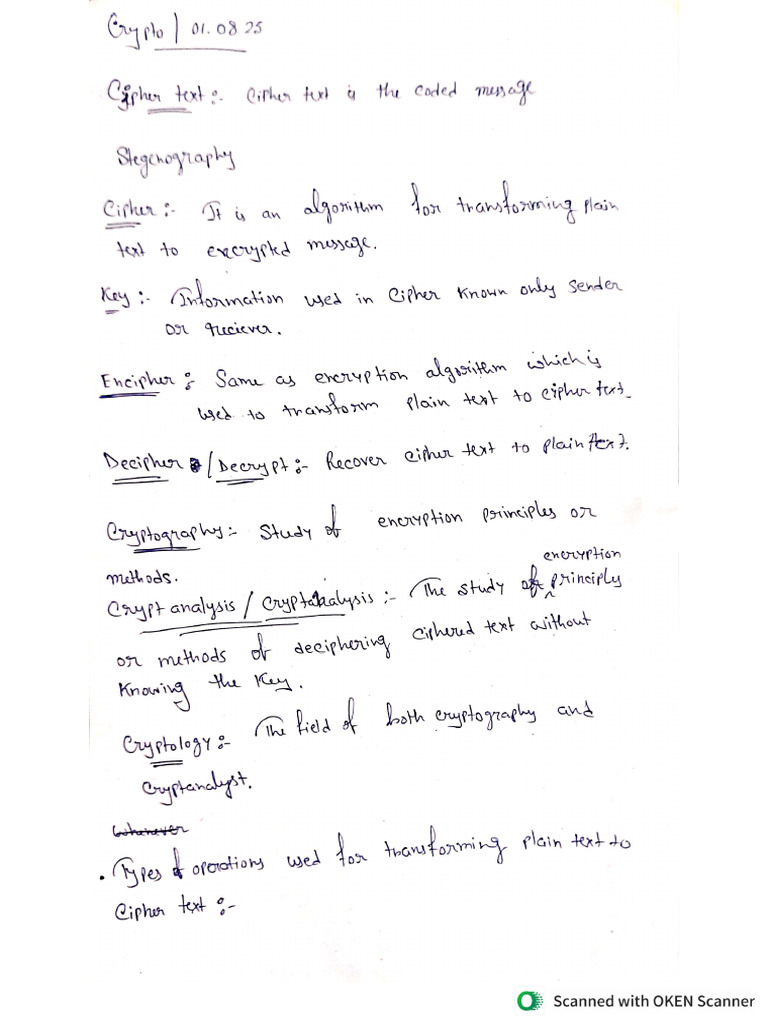 Class Notes Till Mid Sem | PDF