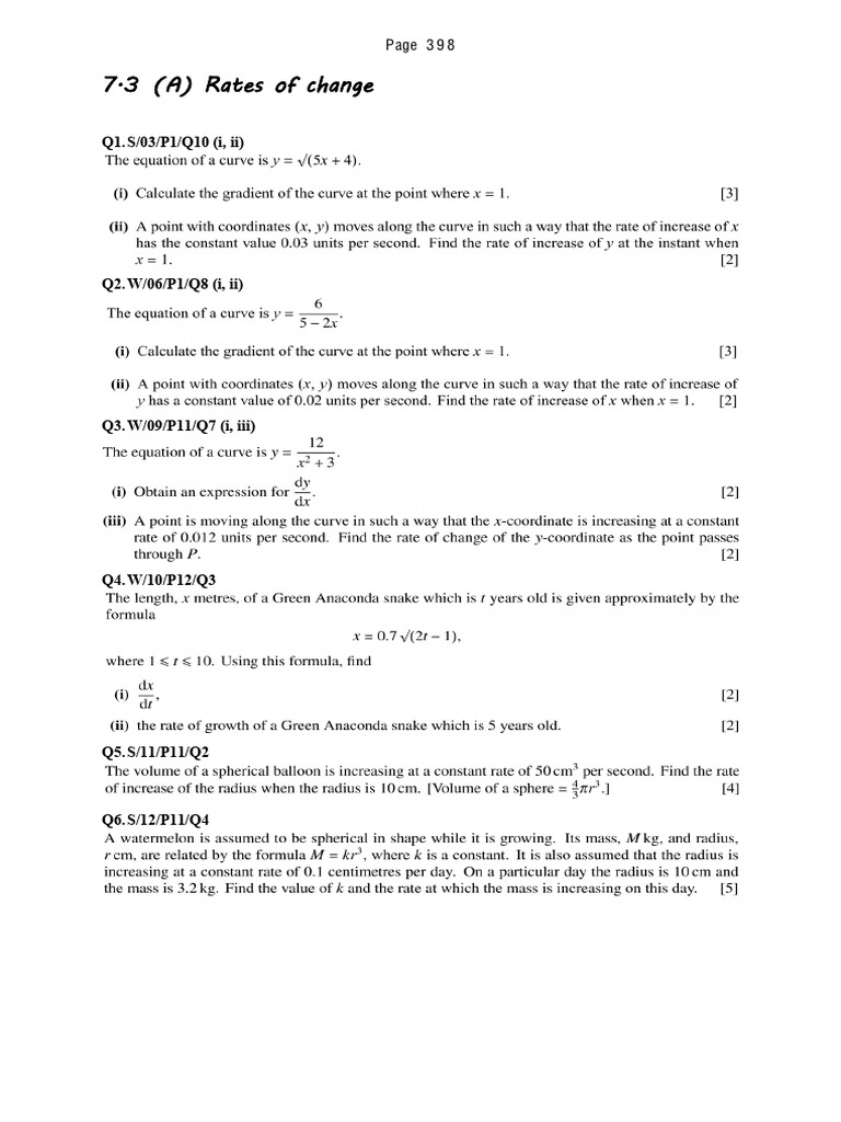 Differentiation 2 | PDF