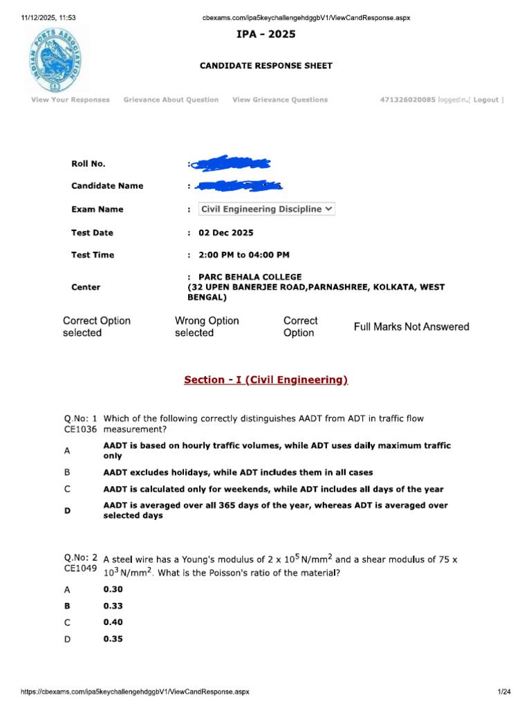 IPA Answer Key | PDF