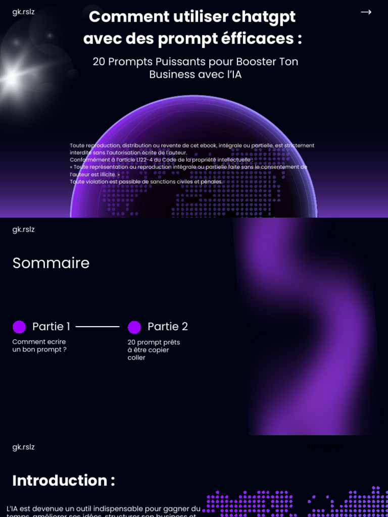 20 Prompts Efficaces pour ChatGPT | PDF | Intelligence artificielle ...